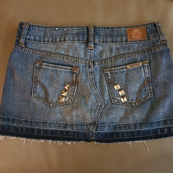 Lot (4) Denim Skirts - Juniors (sizes 1, 3, & 5/6) - Picture 2 of 9